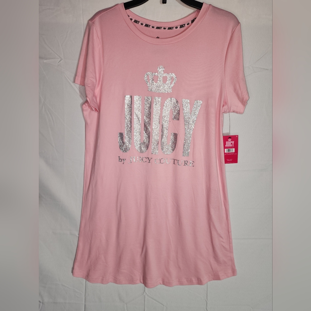 Sz small pink juicy couture night shirt